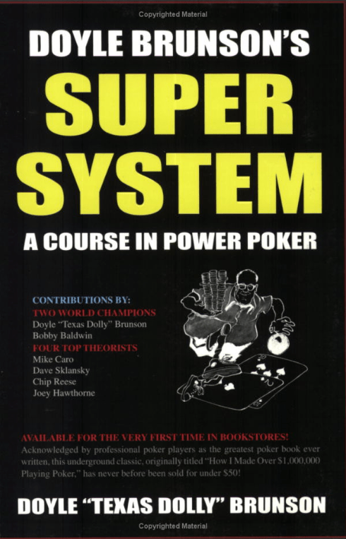 Doyle Brunson Super System 老道 超级系统